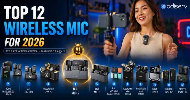 TOP 12 WIRELESS MIC for 2026